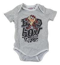 Šedé melírované body s Tazem - Looney Tunes
