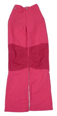 Fuchsiové outdoorové roll-up kalhoty Regatta