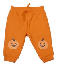 Oranžové tepláky s dýněmi Primark