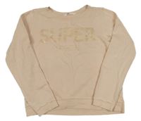 Růžová mikina s potiskem H&M