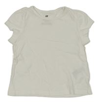 Bílé tričko H&M