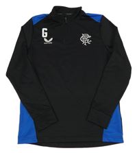 Černo-modrá fotbalová mikina - RC Flamengo Castore