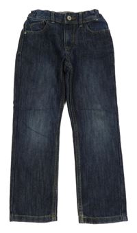 Tmavomodré slim rifle Denim Co. 