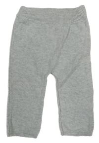Šedé pletené kalhoty Matalan