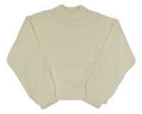 Smetanový crop svetr H&M