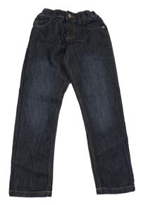 Tmavomodré slim rifle Denim Co.