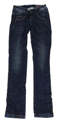 Tmavomodré slim fit rifle Vingino