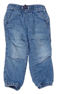 Světlemodré lehké cuff rifle H&M