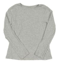 Světlešedé triko H&M