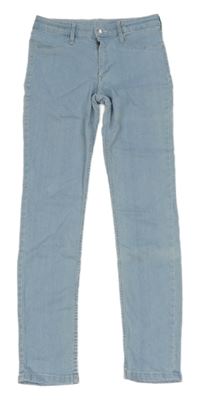 Světlemodré skinny rifle H&M