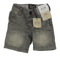 Nové - Šedé riflové kraťasy Denim Co.