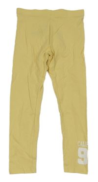 Žluté legíny s číslem Primark