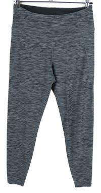 Dámské šedé melírované sportovní legíny H&M