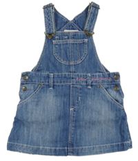 Modré riflové laclové šaty H&M