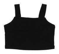 Černý crop top Shein