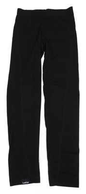 Černé thermo legíny Decathlon