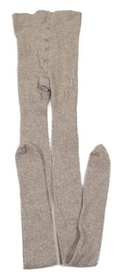 Béžové vzorované punčocháče H&M