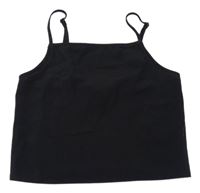 Černý crop top H&M