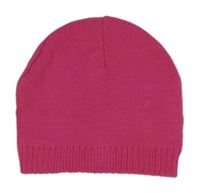 Růžová pletená čepice Primark