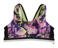 Barevno-černá plavková podprsenka H&M