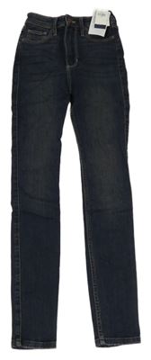 Nové - tmavomodré skinny rifle Hollister