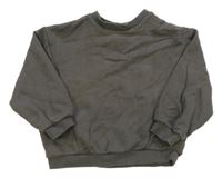 Šedá oversize mikina Zara