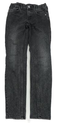 Tmavošedé skinny fit rifle H&M