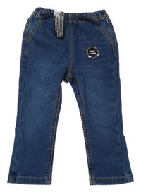 Nové - Tmavomodré teplákové skinny rifle Dunnes