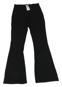 Nové - Černé flare legíny Primark