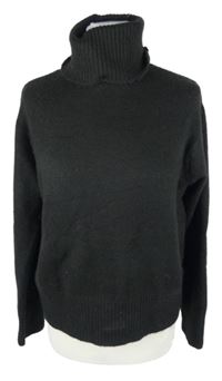 Dámský černý svetrový rolák H&M