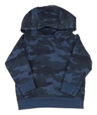 Modro-šedá army vzorovaná M&Co.