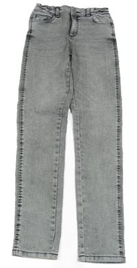 Světlešedé skinny rifle C&A