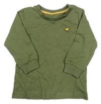Khaki mikinotriko se zvířátkem Matalan