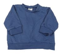 Tmavomodrá mikina H&M
