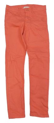 Korálové skinny rifle H&M