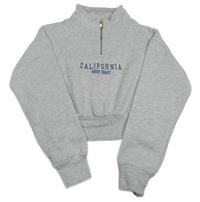 Světlešedá crop mikina s nápisem Primark