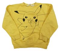 Žlutá mikina s Pikachu H&M