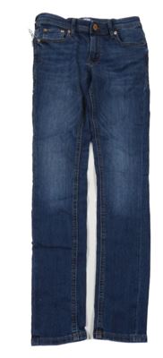 Nové - Tmavomodré superskinny rifle Jack & Jones