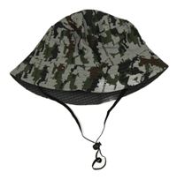 Šedo-khaki army klobouk 