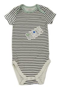 Nové - Bílo-černé pruhované body C&A