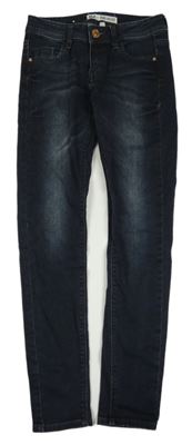 Tmavomodré skinny rifle Denim 