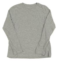 Šedé melírované triko H&M