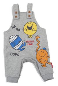 Šedé laclové tepláky s Mr. Men 