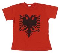 Červené tričko s erbem