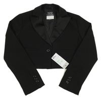 Nové - černé společenské crop sako Primark