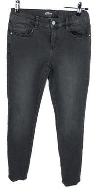 Dámské šedé skinny rifle S. Oliver 