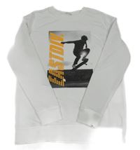 Bílá mikina s potiskem H&M