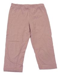 Růžové capri legíny H&M