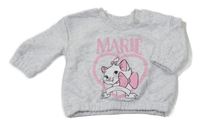Šedá melírovaná mikina s Marií Primark
