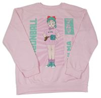 Světlerůžová mikina s potiskem - Dragonball Primark